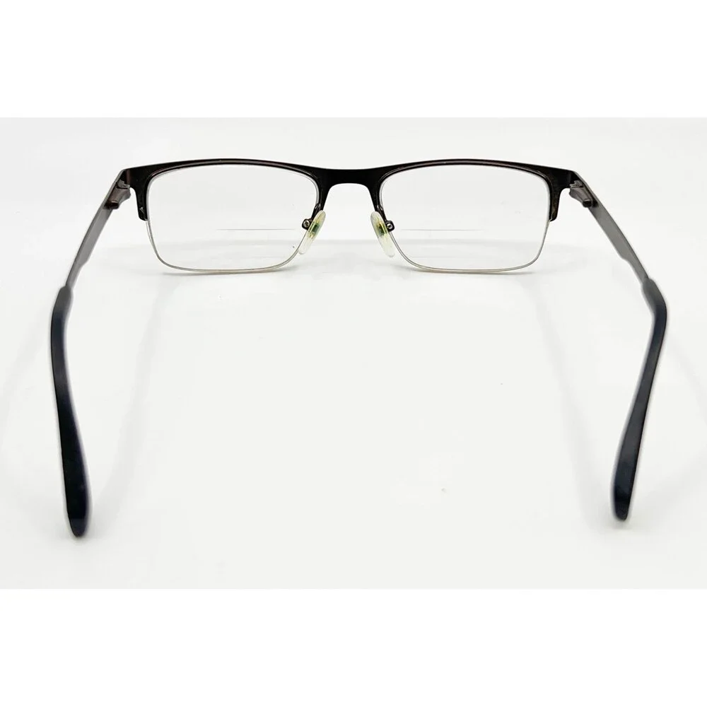 Hobie Eyeglasses Mens Brown Semi-Rimless Rectangular HO6002U 50-18-135